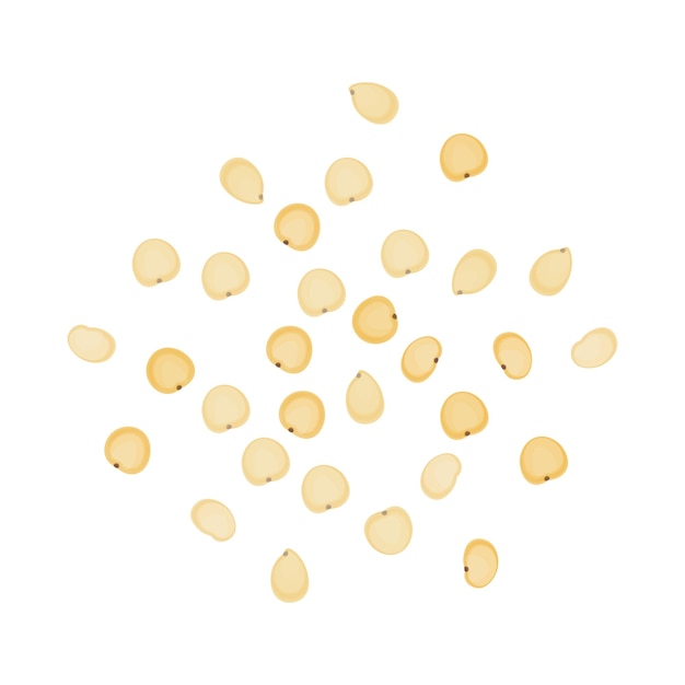 Ilustración vectorial del logotipo Grano de sorgo