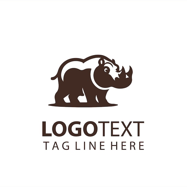 Ilustración vectorial del logotipo de Hippo