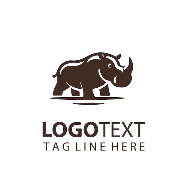 Ilustración vectorial del logotipo de Hippo
