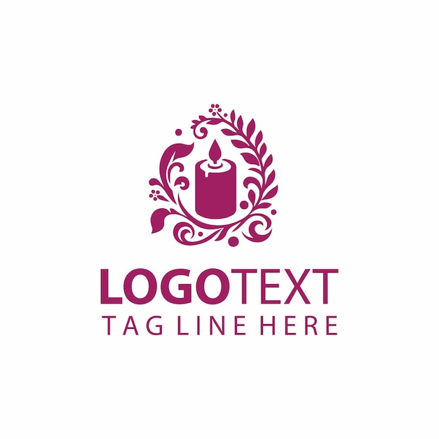 Ilustración vectorial del logotipo de una hoja de vela