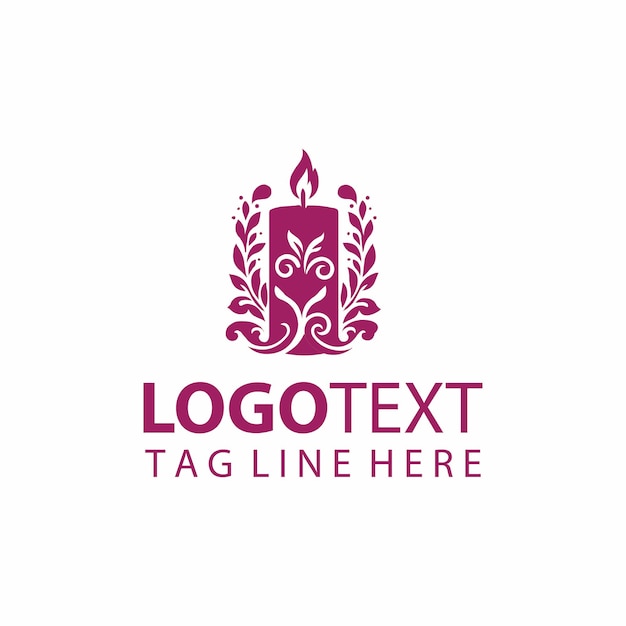 Ilustración vectorial del logotipo de una hoja de vela