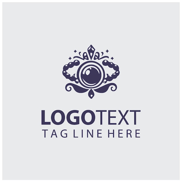 Ilustración vectorial del logotipo de las joyas