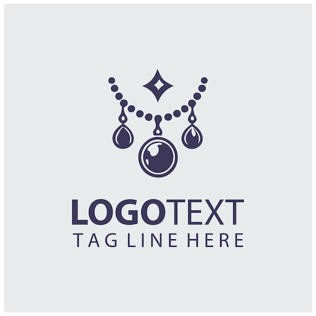 Ilustración vectorial del logotipo de las joyas