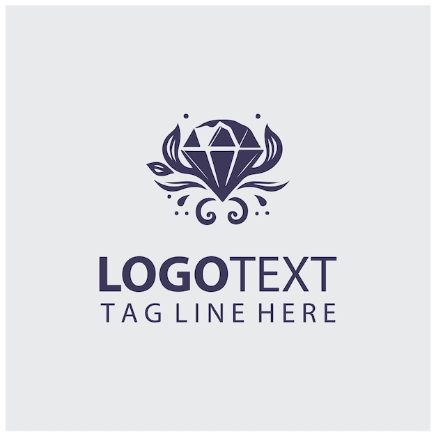 Ilustración vectorial del logotipo de las joyas