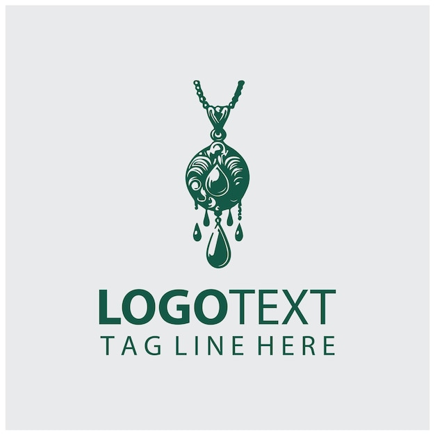Ilustración vectorial del logotipo de las joyas