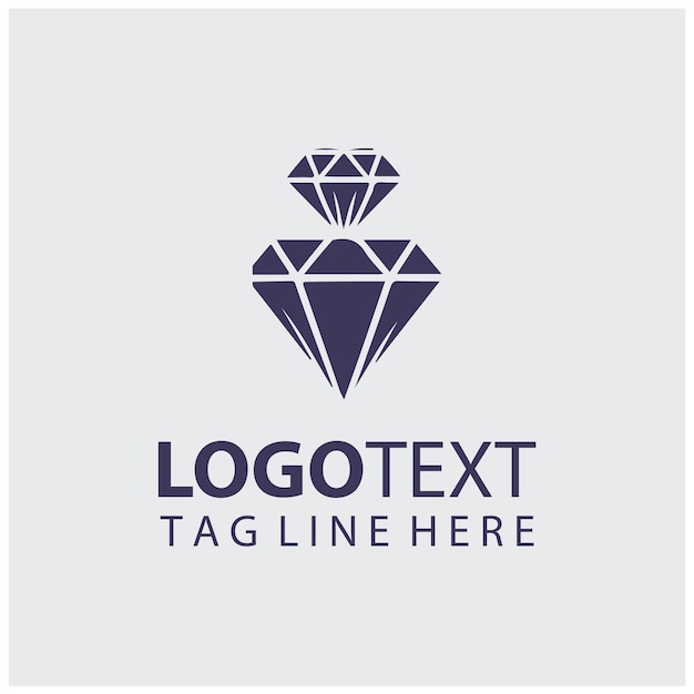 Ilustración vectorial del logotipo de las joyas