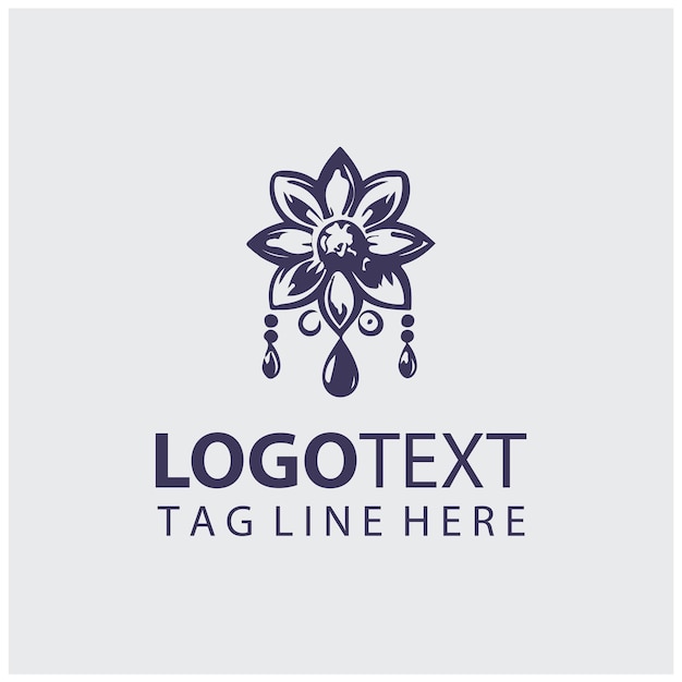 Ilustración vectorial del logotipo de las joyas