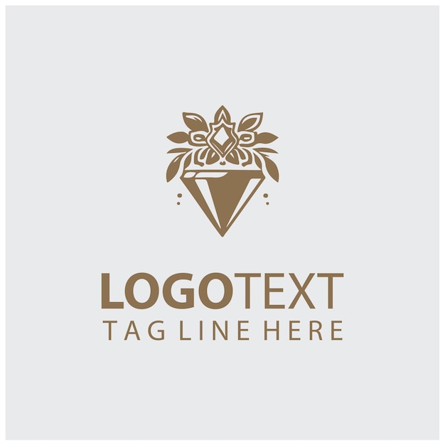 Ilustración vectorial del logotipo de las joyas