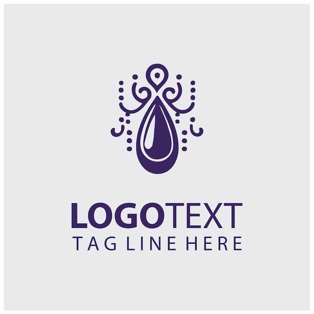 Ilustración vectorial del logotipo de las joyas