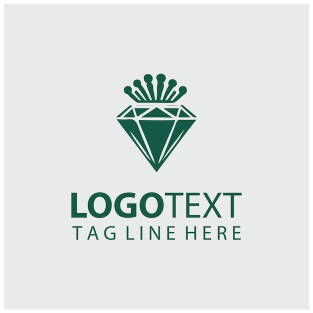 Ilustración vectorial del logotipo de las joyas