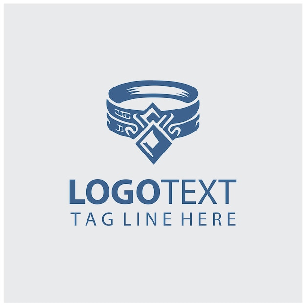 Ilustración vectorial del logotipo de las joyas