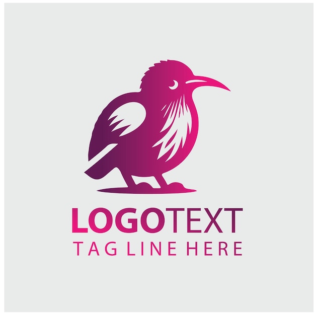 Ilustración vectorial del logotipo de KiwiBird