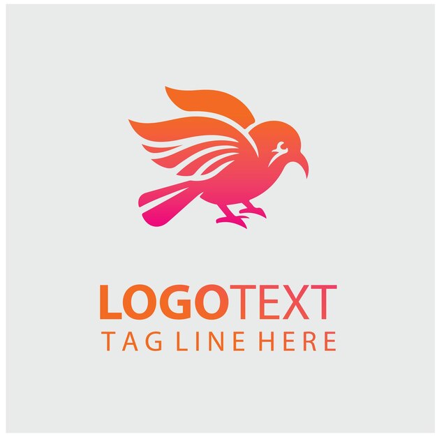 Ilustración vectorial del logotipo de KiwiBird