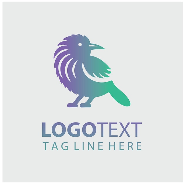 Ilustración vectorial del logotipo de KiwiBird