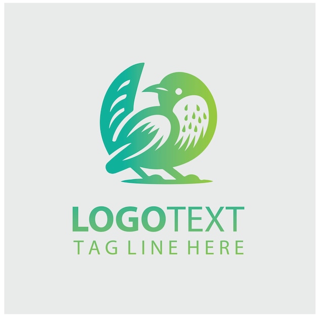 Ilustración vectorial del logotipo de KiwiBird