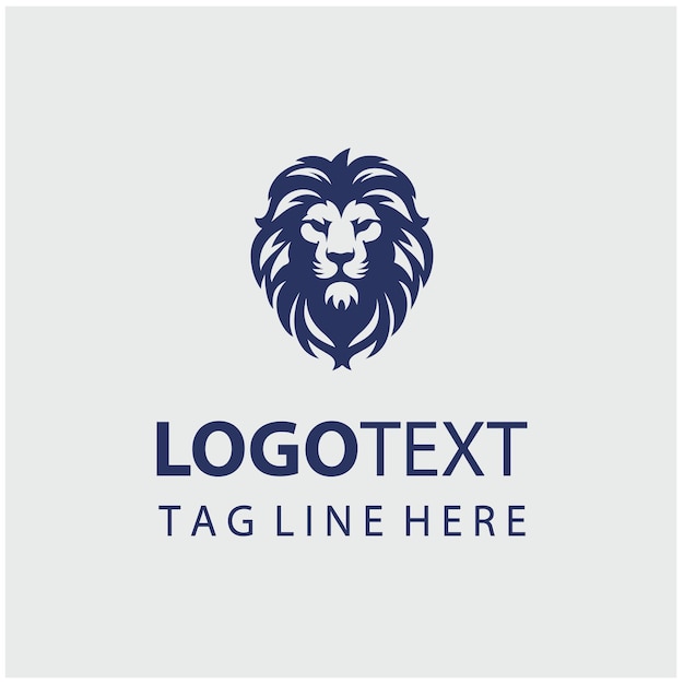 Ilustración vectorial del logotipo del León Rugiente