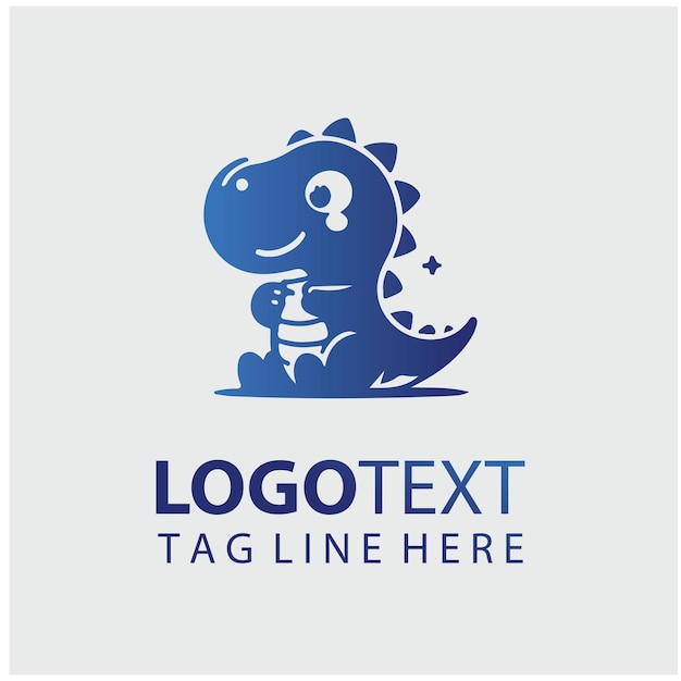 Ilustración vectorial del logotipo de Littledino