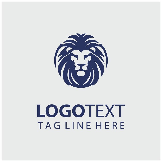 Ilustración vectorial del logotipo de Luxury Lion