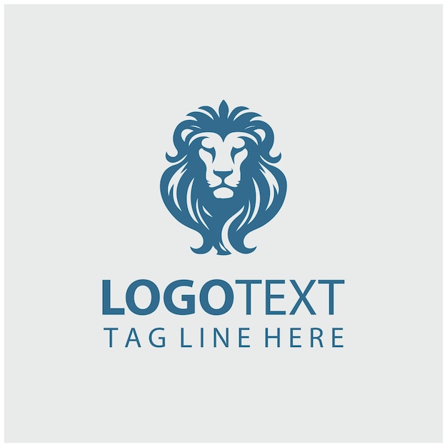 Ilustración vectorial del logotipo de Luxury Lion
