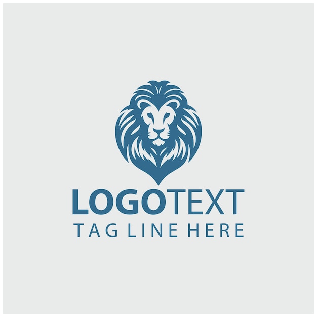 Ilustración vectorial del logotipo de Luxury Lion