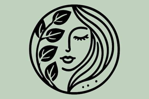 Ilustración vectorial del logotipo de Monogram Beauty