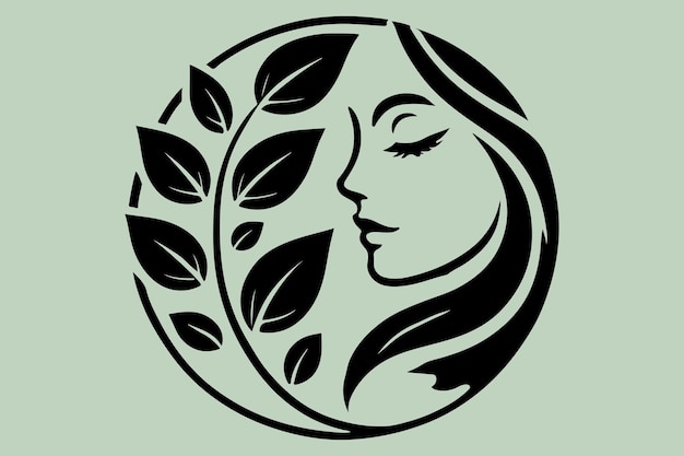 Ilustración vectorial del logotipo de Monogram Beauty