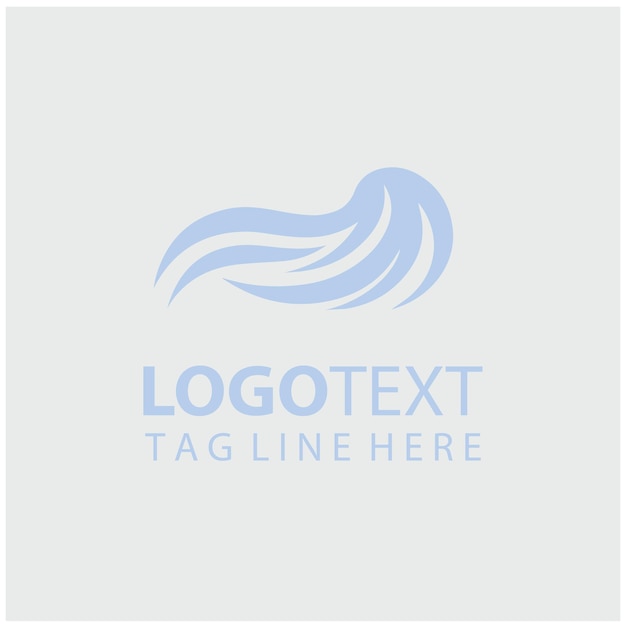 Ilustración vectorial del logotipo de las ondas