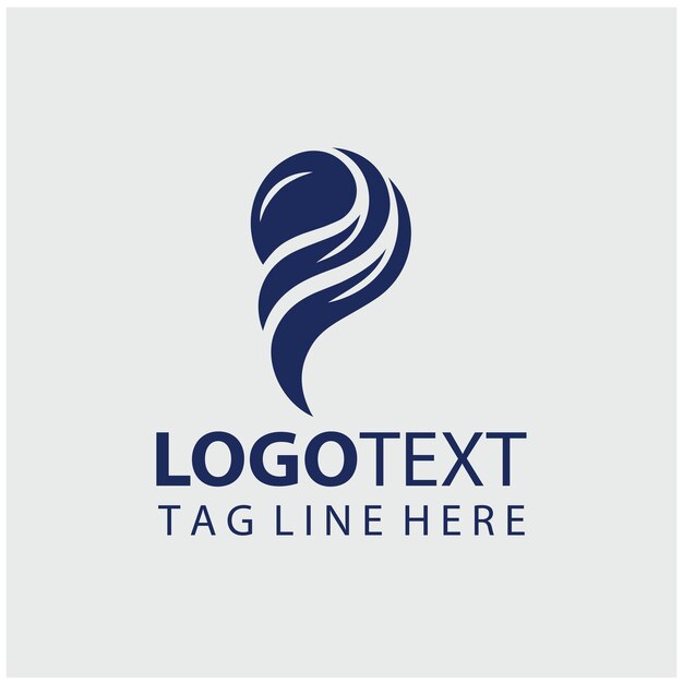 Ilustración vectorial del logotipo de las ondas