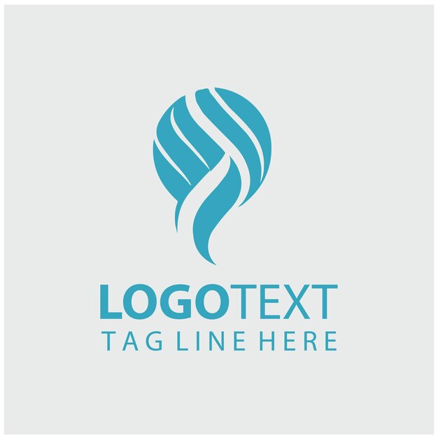 Ilustración vectorial del logotipo de las ondas