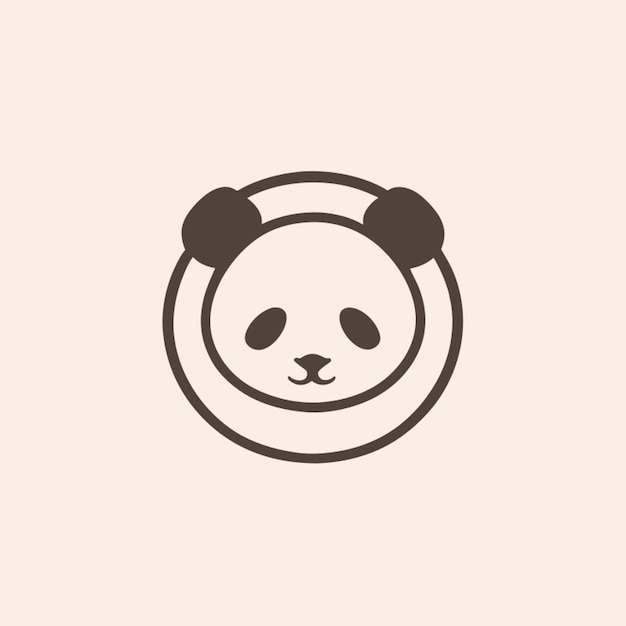 Ilustración vectorial del logotipo de pand