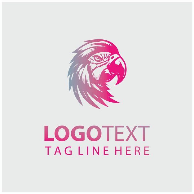Ilustración vectorial del logotipo de Parrot