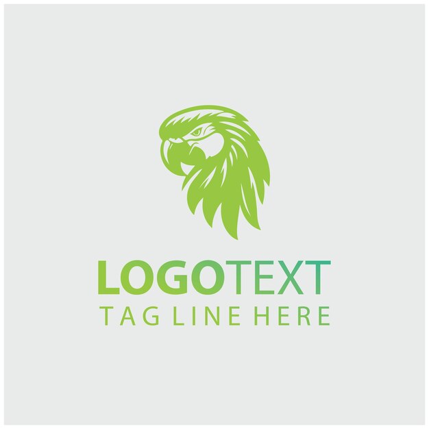Ilustración vectorial del logotipo de Parrot