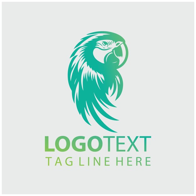 Ilustración vectorial del logotipo de Parrot