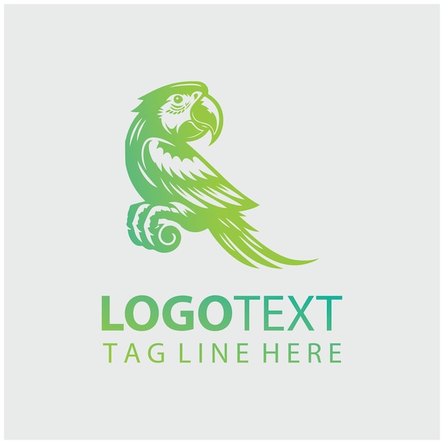 Ilustración vectorial del logotipo de Parrot