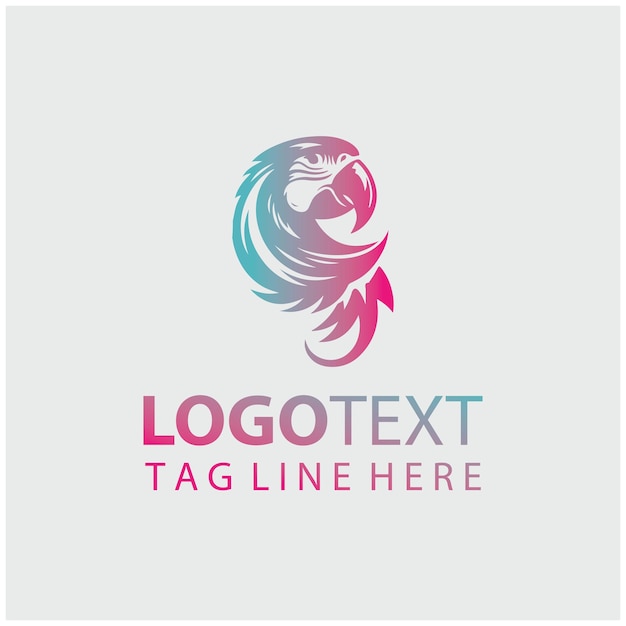 Ilustración vectorial del logotipo de Parrot