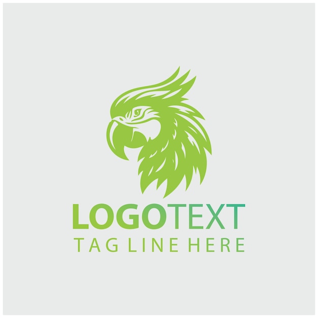 Ilustración vectorial del logotipo de Parrot