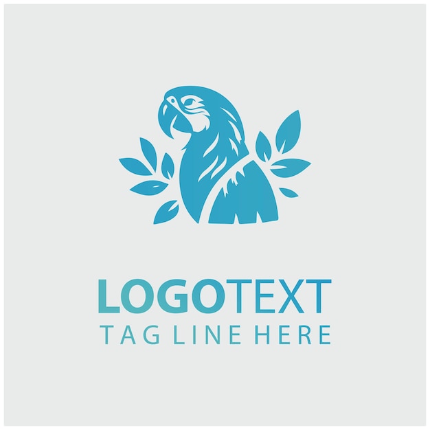 Ilustración vectorial del logotipo de Parrot