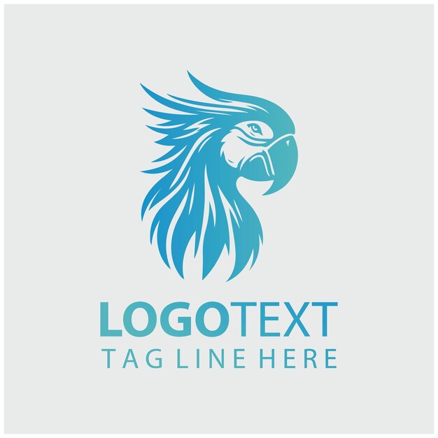 Ilustración vectorial del logotipo de Parrot
