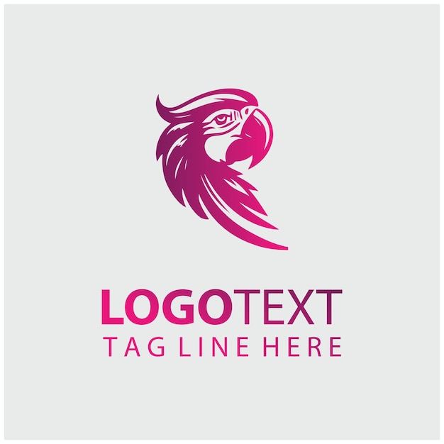 Ilustración vectorial del logotipo de Parrot