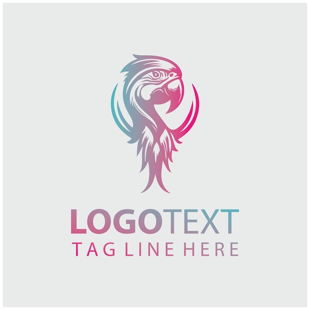 Ilustración vectorial del logotipo de Parrot