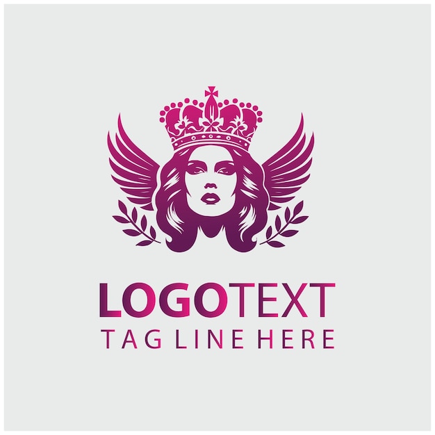 Ilustración vectorial del logotipo de Queen