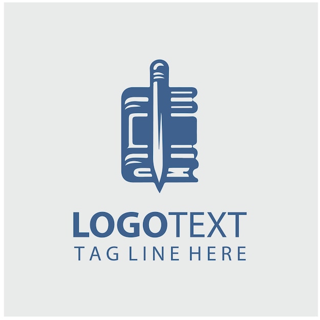 Ilustración vectorial del logotipo de Sword Book