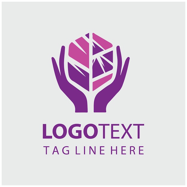 Ilustración vectorial del logotipo de vidrio de diamante