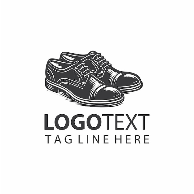 Ilustración vectorial del logotipo de las zapatillas
