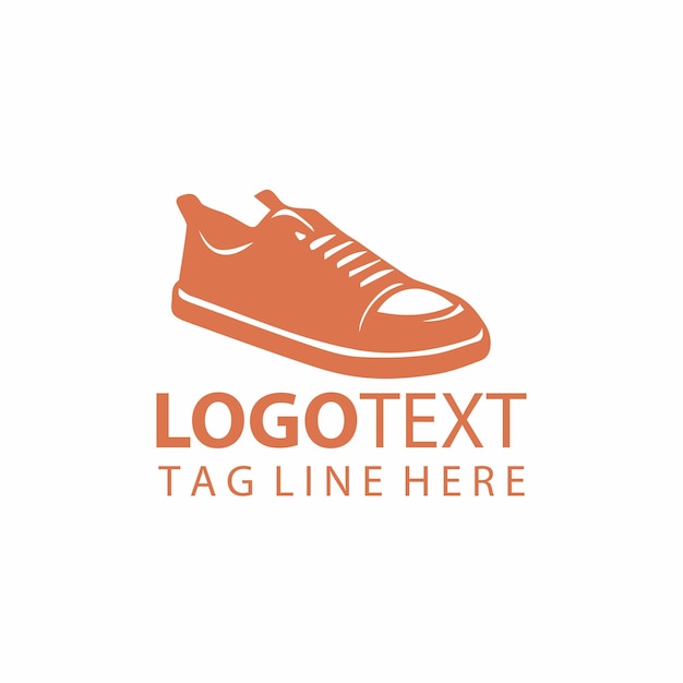 Ilustración vectorial del logotipo de las zapatillas