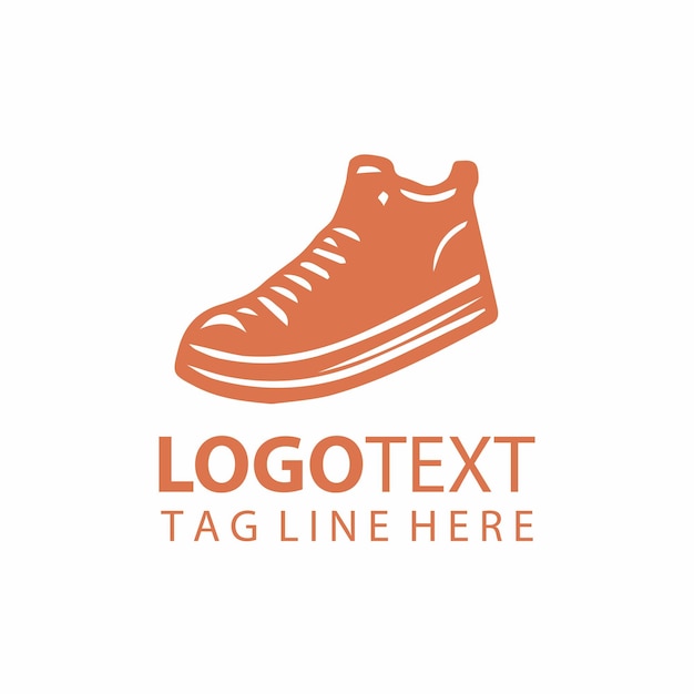 Ilustración vectorial del logotipo de las zapatillas