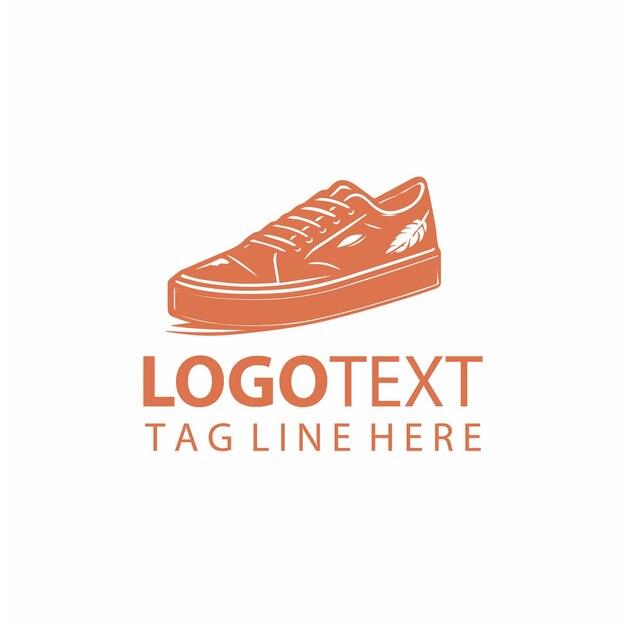 Ilustración vectorial del logotipo de las zapatillas