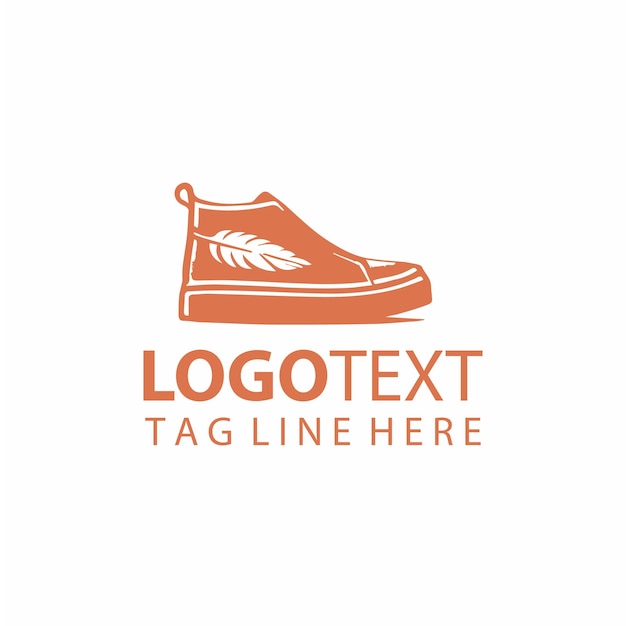 Ilustración vectorial del logotipo de las zapatillas