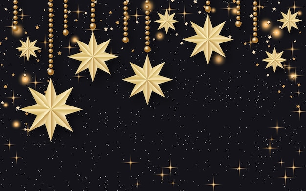 Ilustración vectorial de lujo de Navidad y Año Nuevo