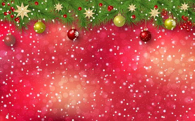 Ilustración vectorial de lujo de Navidad y Año Nuevo